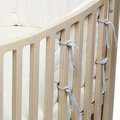 LEANDER Bumper for CLASSIC™ Baby Cot, snow
