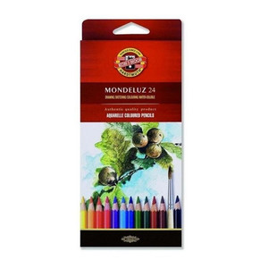 Koh-i-Noor Aquarell Coloured Pencils 24 Colours