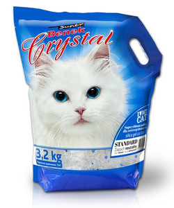 Benek Crystal Silica Gel Cat Litter 7.6 L / 3.2 kg