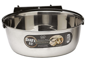 MidWest Snap'y Fit Water & Food Dog Bowl 400ml