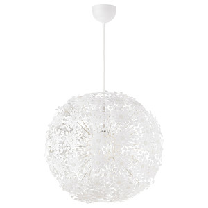 GRIMSÅS Pendant lamp, white, 55 cm