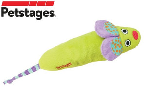 Petstages Green Magic Mightie Mouse, assorted colours