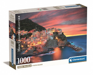 Clementoni Jigsaw Puzzle Compact Manarola 1000pcs 10+