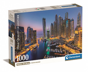 Clementoni Jigsaw Puzzle Compact Dubai 1000pcs 10+