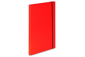 Document Folder with Elastic Band A4, 1pc, red