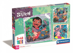 Clementoni Children's Puzzle Stitch 3x48pcs 5+