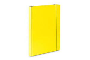 Document Folder with Elastic Band A4, 1pc, yellow