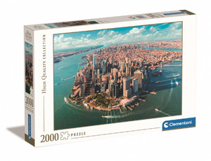 Clementoni Jigsaw Puzzle High Quality Lower Manhattan, New York City 2000pcs 14+