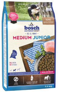 Bosch Dog Food Medium Junior Breed 3kg