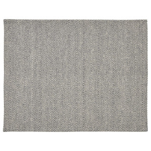 SILVERARV Place mat, beige/blue, 35x45 cm