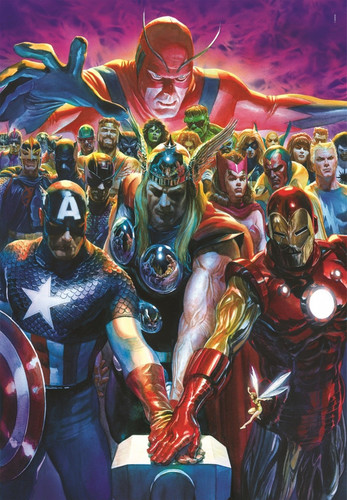 Clementoni Jigsaw Puzzle Compact Marvel The Avengers 1000pcs 10+