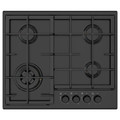 SKÅLAN Gas hob, IKEA 300 black, 59 cm