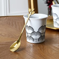 Teaspoons Gold Leaf 4pcs