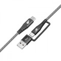 TB USB Cable USB A/C - USB C Cable 1.2 m, black