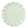 Side Plate Iris 20.5cm, pale green