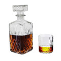Caraffe and 4 Whisky Glasses