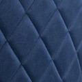 Upholstered Chair Louise, dark blue