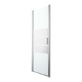 GoodHome Shower Door Beloya 80 cm, chrome/mirror glass