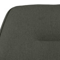 Swivel Chair Aura, auto return, dark grey