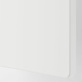 SMÅSTAD / PLATSA Wardrobe, white grey/with 4 drawers, 60x42x181 cm