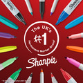 Sharpie Metallic Markers Set Gold, Silver, Brown 3pcs