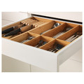 METOD / MAXIMERA Hi cab f ov/combi ov w dr/2 drwrs, white/Veddinge white, 60x60x220 cm