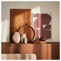 STILREN Vase, dark grey-beige, 12 cm