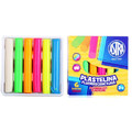 Astra Plasticine Fluorescent 6 Colours