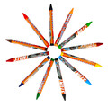 Starpak Wax Crayons 12 Colours Hot Wheels