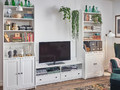 HAUGA High cabinet with 2 doors, white, 70x199 cm