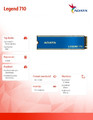 Adata SSD Legend 710 512GB PCIe 3x4 2.4/1 GB/s M2