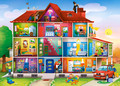 Castorland Children's Puzzle House Life 120pcs 6+