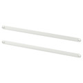 HJÄLPA Suspension rail, white, 55 cm