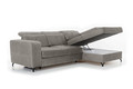 Corner Sofa-Bed Right Belavio Belavio Mini Crown 4 Taupe