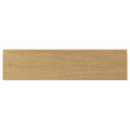 VOXTORP Drawer front, oak effect, 80x20 cm