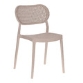 Chair Bilto, in-/outdoor, taupe