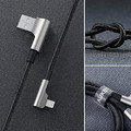 AUKEY CB-AL01 OEM USB - Lightning Nylon C, Black