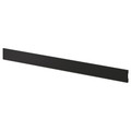 BODBYN Plinth, black, 220x8 cm