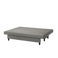 ÄLVDALEN 3-seat sofa-bed, Knisa grey-beige