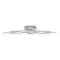GoodHome Ceiling Lamp Vaccus 6 x LED 2700lm 3000K, chrome