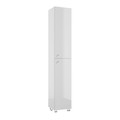 Bathroom High Cabinet Pat 30 cm, white gloss