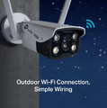 TP-Link Wi-Fi Bullet Camera, outdoor, 4MP VIGI C340-W