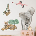 Wall Sticker Set - Safari Animals I