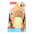 Fisher-Price Snuggly Snacky Capybara Plush Baby Sensory Toy HYR54 6m+