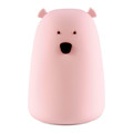 Night Lamp Goldlux Bear RGB USB, pink