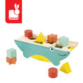 Janod Shape Sorting Crocodile Tropic 12m+