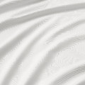 BRUKSVARA Fitted sheet, white, 160x200 cm