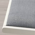 NORDEN / FRÖSVI Table and 4 chairs, white/Knisa light grey, 26/89/152 cm