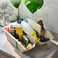 SORTERA Insert with compartments, beige, 38x45x14 cm