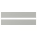 LERHYTTAN Drawer front, light grey, 60x10 cm